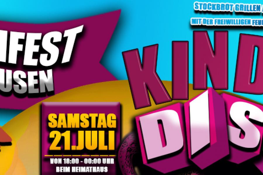 Buschfest - Kinderdisco & Stockbrotgrillen