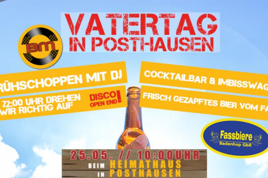 Vatertag in posthusen