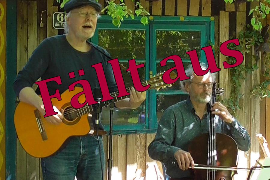 Das Konzert mit PLATTGOLD fällt aus